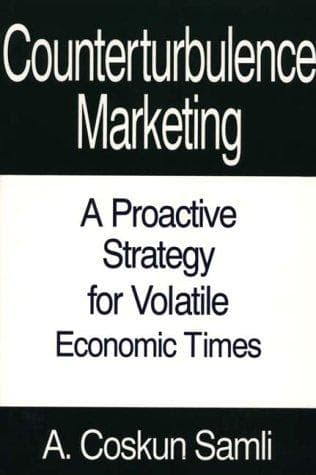 Cover of Counterturbulence marketing by A. Coskun Samli