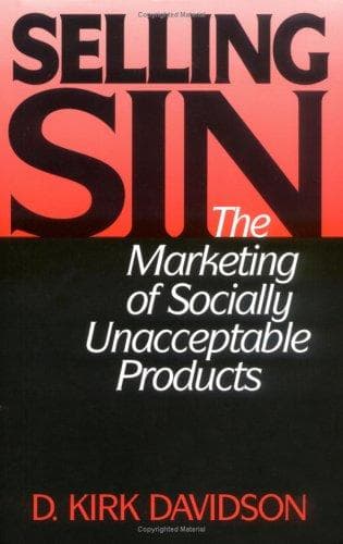 Cover of Selling sin by D. Kirk Davidson