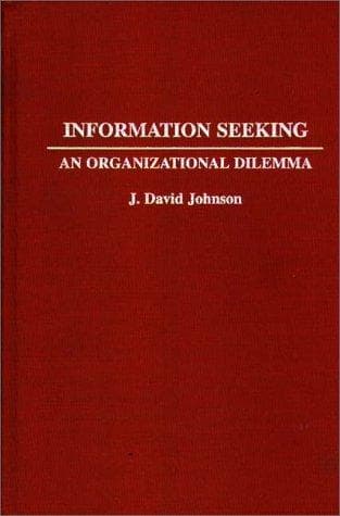 Cover of Information seeking by J. David Johnson