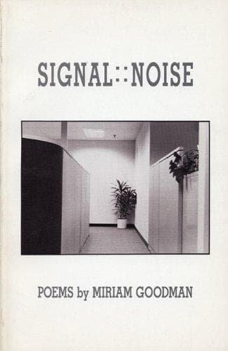 Cover of Signal::Noise by Miriam Goodman