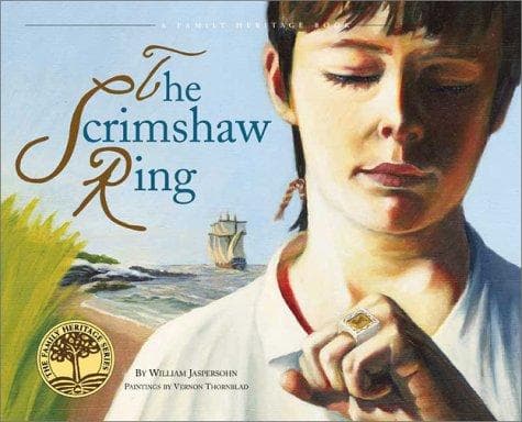 Cover of The scrimshaw ring by William Jaspersohn