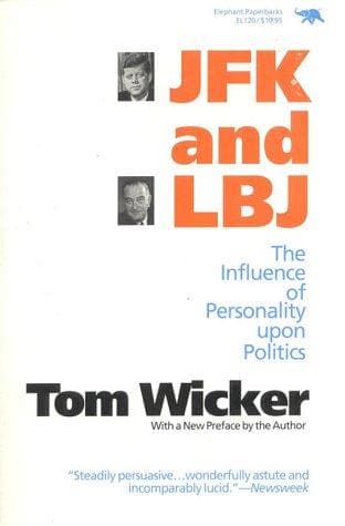 Cover of JFK and LBJ by Tom Wicker