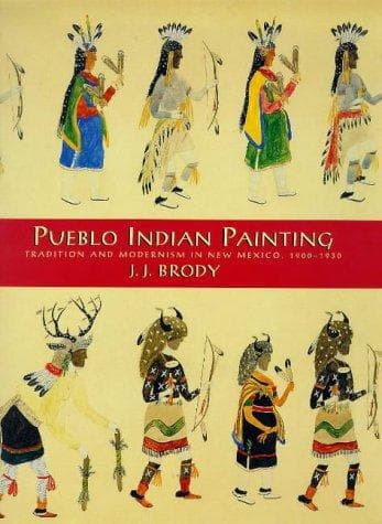 Cover of Pueblo Indian painting by J. J. Brody