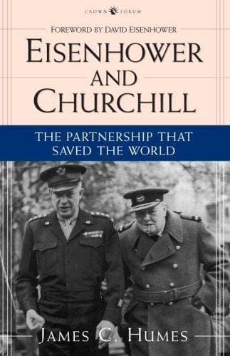 Cover of Eisenhower and Churchill by James C. Humes