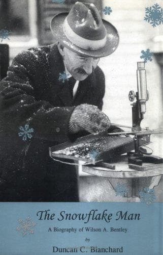 Cover of The snowflake man by Duncan C. Blanchard