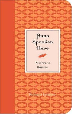 Cover of Puns spooken [sic] here by Richard Lederer