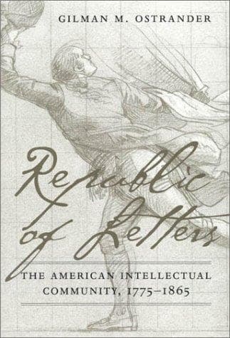 Cover of Republic of letters by Gilman Marston Ostrander