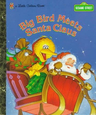 Cover of Big Bird meets Santa Claus by Liza Alexander