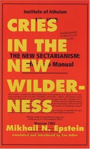 Cover of Cries in the new wilderness by Mikhail Ėpshteĭn