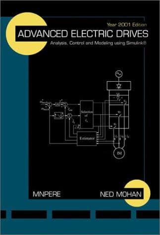 Cover of Advanced Electric Drives by Ned Mohan