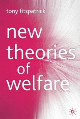 Cover of New Theories of Welfare by Tony Fitzpatrick