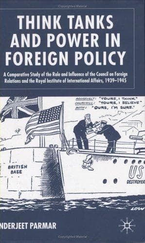 Cover of Think tanks and power in foreign policy by Inderjeet Parmar