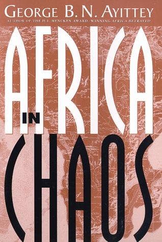 Cover of Africa in chaos by George B. N. Ayittey