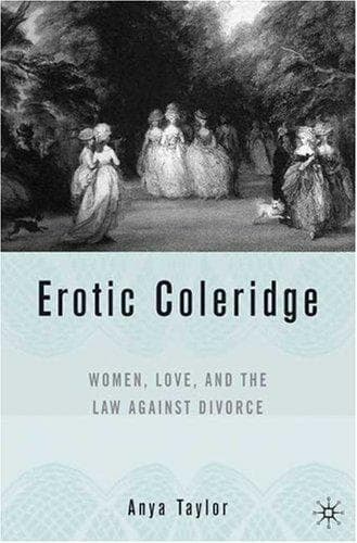 Cover of Erotic Coleridge by Anya Taylor