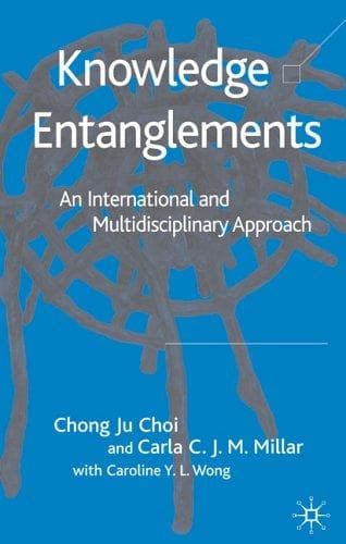 Cover of Knowledge entanglements by Chong Ju Choi