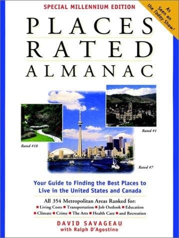 Cover of Places Rated Almanac by David Savageau