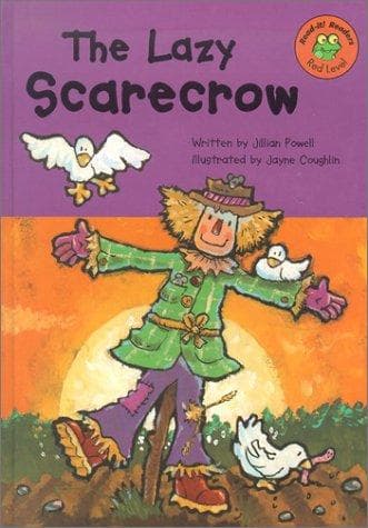 Cover of The lazy scarecrow by Jillian Powell