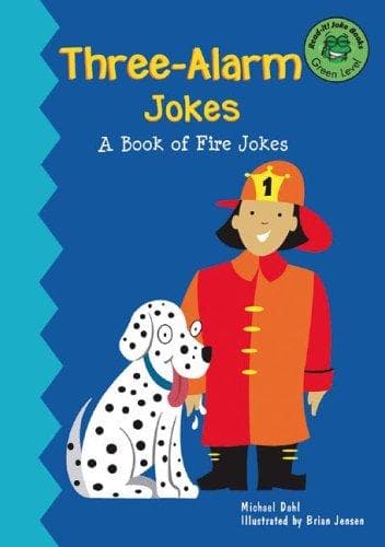 Cover of Three-alarm jokes by Michael Dahl