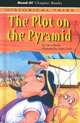 Cover of The plot on the pyramid by Terry Deary