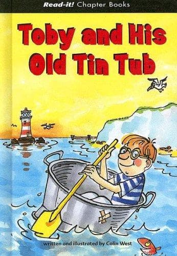Cover of Toby and his old tin tub by Colin West