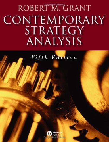 Cover of Contemporary strategy analysis by Grant, Robert M