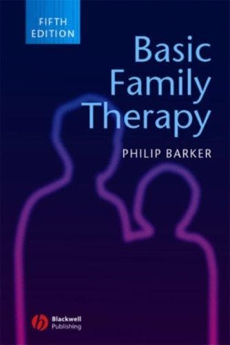Cover of Basic Family Therapy by Philip Barker