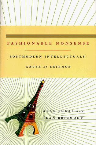 Cover of Fashionable nonsense by Alan D. Sokal