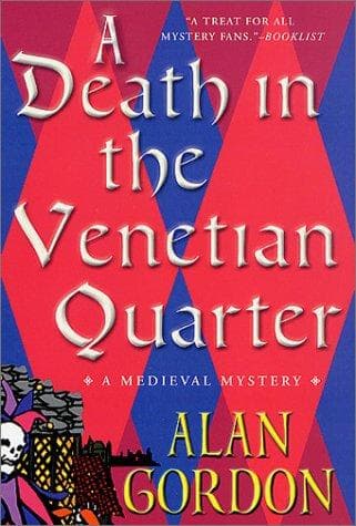 Cover of A death in the Venetian quarter by Gordon, Alan