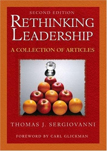 Cover of Rethinking Leadership by Thomas J. Sergiovanni
