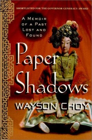 Cover of Paper Shadows by Wayson Choy