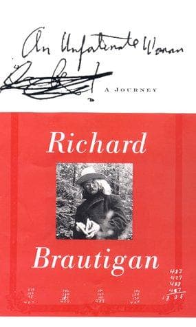 Cover of An unfortunate woman by Richard Brautigan
