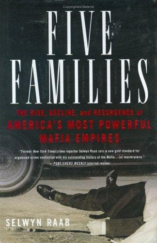 Cover of Five Families by Selwyn Raab