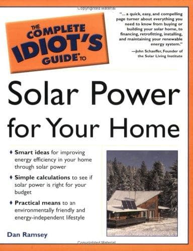 Cover of Complete idiot's guide to solar power for your home by Dan Ramsey