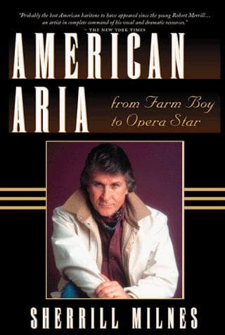 Cover of American aria by Sherrill Milnes