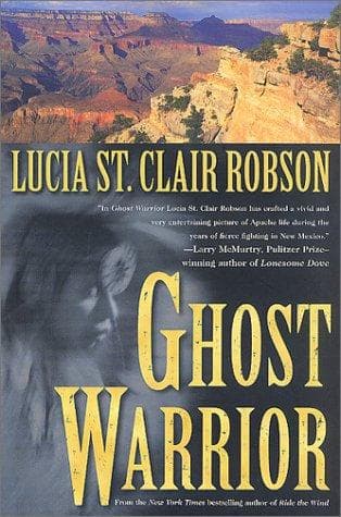 Cover of Ghost warrior by Lucia St Clair Robson