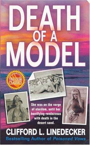 Cover of Death of a model by Clifford L. Linedecker