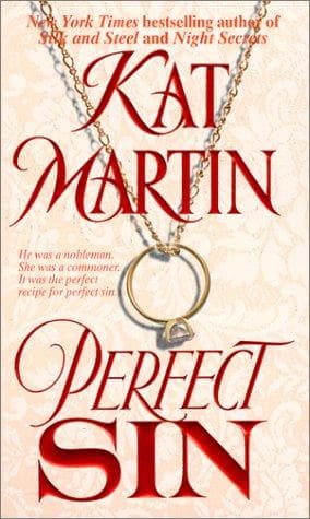 Cover of Perfect Sin- (Clayton #2) by Kat Martin