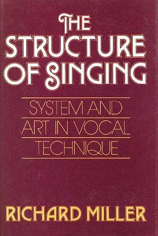Cover of The structure of singing by Richard Miller
