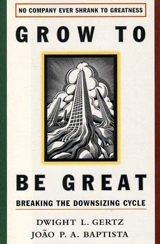 Cover of Grow to be great by Dwight L. Gertz
