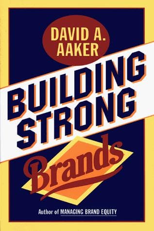 Cover of Building Strong Brands by David A. Aaker