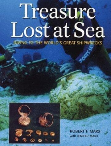 Cover of Treasure lost at sea by Robert F. Marx