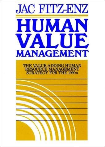 Cover of Human value management by Jac Fitz-enz