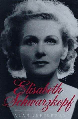 Cover of Elisabeth Schwarzkopf by Alan Jefferson