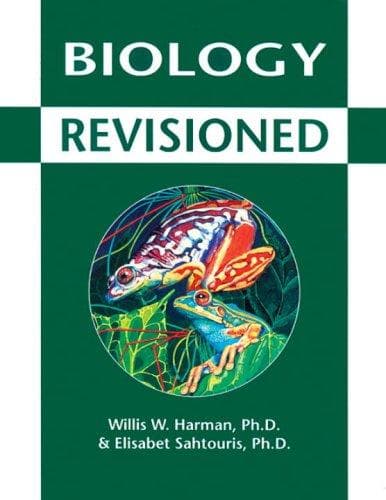 Cover of Biology revisioned by Willis W. Harman