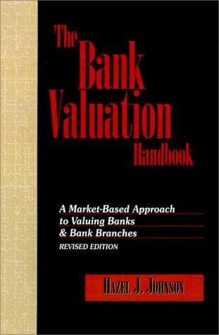 Cover of The Bank Valuation Handbook by Hazel J. Johnson