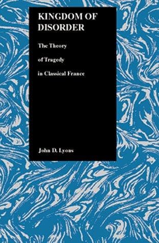 Cover of Kingdom of disorder by John D. Lyons