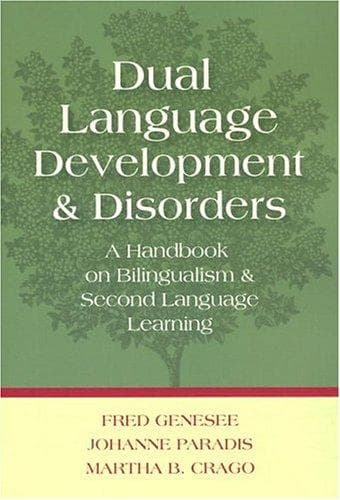 Cover of Dual language development and disorders by Fred Genesee