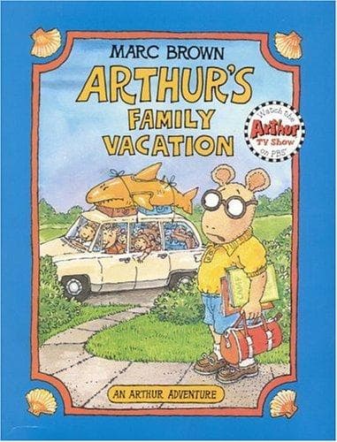Cover of Arthur's family vacation by Marc Brown