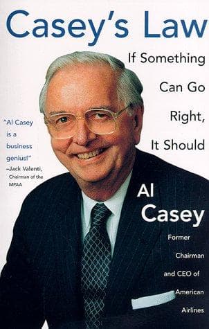 Cover of Casey's law by Albert V. Casey