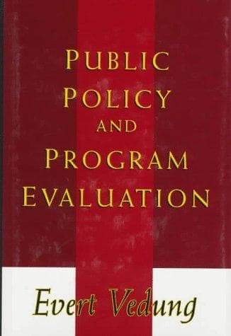 Cover of Public Policy and Program Evaluation by Evert Vedung